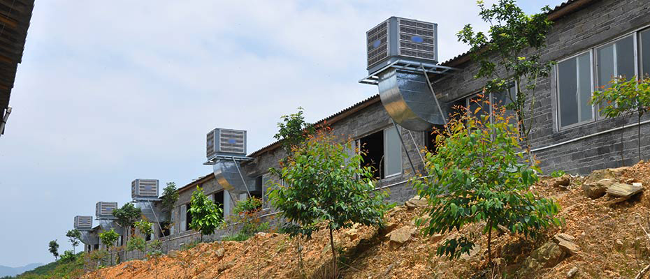 養(yǎng)殖企業(yè)環(huán)保空調韶關番靈畜牧案例